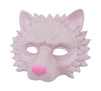 Maschera di Halloween per il Viso Copricapo Cosplay da Leone Traspirante | Mezza Maschera per Costume Animale per Donne e Uomini Mascherata Natale Festival Musicale Pasqua Teatro e P