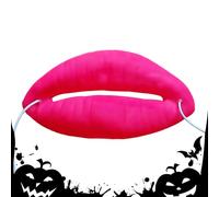 Maschera Di Labbra Rosse Per Travestimento Costume da Scherzo Bocca a | Accessorio Labbra Rosse Giganti Per Uomini Donne Giovani Matrimonio Danza Halloween Festa Di Compleanno