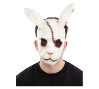 Maschera Di Lattice Con Coniglio Horror Per Adulti Accessorio Di Halloween