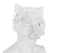 Maschera di leone Accessori per la metà del viso 3D per Halloween Animal