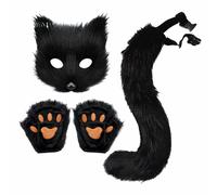 Maschera di peluche per Halloween e Natale Q9Y3 O2T6