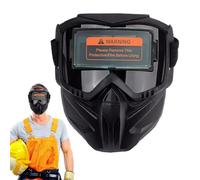 Maschera di saldatura, ABS Dimensione regolare True colore Shield a faccia piena | Casco di saldatura a oscurità automatica con maschera antirifera, Weļding, spruzzatura, Weļding solare | Riparazioni,