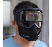 Maschera di saldatura integrale oscurante automatica con design diviso, grado ottico 1/1/1/2, 0,1 ms per la risposta per la protezione di saldatura, rettifica e sabbiatura
