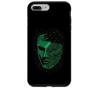 Maschera di sicurezza Cyberpunk Glitch Futuristic Techwear Estetica Custodia per iPhone 7 Plus/8 Plus