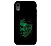 Maschera di sicurezza Cyberpunk Glitch Futuristic Techwear Estetica Custodia per iPhone XR