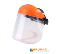 Maschera di sicurezza visiera policarbonato protettiva per decespugliatore Pro