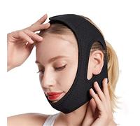 Maschera di sollevamento a v line doppio mento, post intervento chirurgico Sollevatore di compressione facciale Patch più sottile viso mascella serraggio ginnico