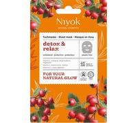 Maschera di tessuto Niyok per disintossicarsi e rilassarsi