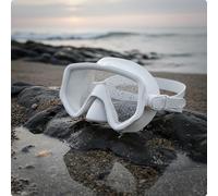 Maschera e Boccaglio Snorkeling Cristallo Temperato Set da Snorkeling Adulto