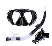 Maschera e snorkeling con boccaglio, immersioni subacquee Maschera - Splacel Set Swim Ggggles Diving Maschera - Anti-leggero e anti-scopo, attrezzatura subacquea con boccaglio
