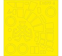 MASCHERA EDUARD EX699 HEINKEL HE 111Z TFACE ICM 1/48