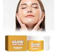 Maschera Esfoliante Alla Curcuma, Scrub Per La Pelle Scrub Esfoliante Gel Per Il Viso Pulizia Profonda Per Il Viso Idratante Per Una Crema Notte Profonda.120g