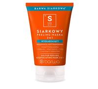 MASCHERA ESFOLIANTE ED ESFOLIANTE ALLO ZOLFO BARWA 2 IN 1