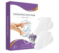 Maschera esfoliante peeling per piedi - esfoliante per piedi due coppie, eliminatore di pelle morta uomini donne viaggio routine quotidiana cura casa