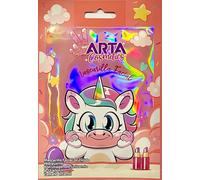 Maschera facciale in tessuto idratante con immagine di unicorno ARTA COSMETICS