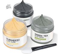 Maschera Facciale, Maschera Curcuma Alluma, Maschera per Il Viso Del Mar Morto,