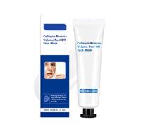 Maschera facciale peel off al collagene - Maschera avvolgente al collagene elasticità e idratazione, rassodante e lucida la pelle maschera coreana al collagene idrolizzato per la cura della pelle del
