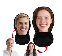 Maschera Facciale Personalizzata 3D per Adulti, Mascherone Realistico di Celebrità Riutilizzabile, Halloween Maschere con Rete, Regalo Divertente per Feste, Volto Finto Stampato, Coprimaschera per