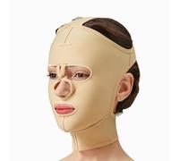 Maschera Facciale Post-operatoria Riutilizzabile Facciale Guancia Mento Dimagrante Cintura Cinghia Massaggio Facciale Shaper Sollevamento Benda(XL)