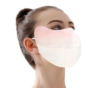 Maschera facciale UV Maschera Viso Traspirante Ice Silk | Copertura per il viso riutilizzabile 3D da donna, per pesca, escursionismo, ciclismo, protezione per gli occhi