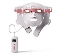 Renpho Artemis Blush E100B-1, Maschera Viso LED in Silicone Morbido, 4 Modalità di Luce, 432 LED e Copertura Mento Renpho