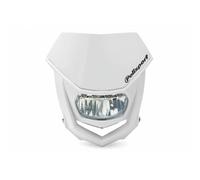 Maschera Fari Polisport Halo LED Bianca