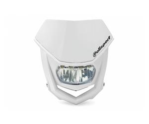 Maschera Fari Polisport Halo LED Bianca