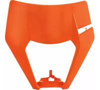 Maschera faro anteriore Arancione Polisport Ktm Exc-f 500-450-350-250/exc 300-25