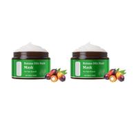 Maschera for capelli Crema condizionante profonda | Maschera nutriente for la cura dei capelli Riduce l'effetto crespo sulle doppie punte(2PCS)
