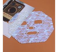 Maschera for il viso in giada Maschere in cristallo di pietra naturale Occhi freddi Viso SPA Massaggiatore Strumenti for la cura della pelle di bellezza, Maschera in opalite decorazioni per la casa(Co