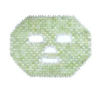 Maschera for il viso in giada Maschere in cristallo di pietra naturale Occhi freddi Viso SPA Massaggiatore Strumenti for la cura della pelle di bellezza, Maschera in opalite decorazioni per la casa(Co