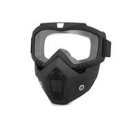 Maschera for saldatore di sicurezza Protezione avvolgente Occhiali for saldatura resistenti alla fiamma for integrali traspiranti for moto(Transparent)