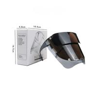 Maschera for saldatura PC 180° Ampia visuale Curvetta Casco for anti-forte resistente alle alte temperature for ad arco, molatura, taglio(Black)