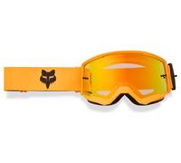 FOX Main Core Mirrored Lens Occhiali da motocross, nero-giallo per maschi