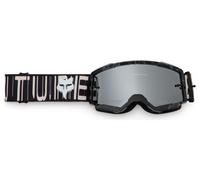 Maschera fox main diffuse special edition a specchio nera junior