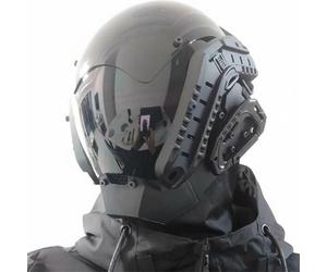 Maschera futuristic sci-fi a luci a LED eluminazione a d & iod & i integrate