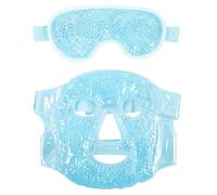 Maschera Gel Fredda Viso e Occhi Riutilizzabile, Blu