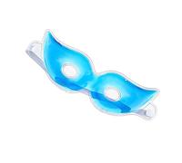 Maschera Ghiaccio per Occhi in Gel 2 Pezzi Blu per Riposo | Sollievo Dalla Stanchezza Oculare, Cuscinetti Oculari Rinfrescanti in Pvc, Uso Notte, Due Pezzi
