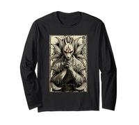 Maschera Giapponese retrò Kitsune Nine Tailed Fox Anime Maglia a Manica