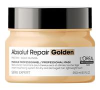 Maschera Gold professionale per capelli secchi e danneggiati Absolut Repair