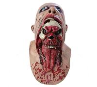 Maschera Halloween Horror, Maschera Inquietante Monster, Maschere Spaventose Realizzata in Lattice per Adulti, Uomini e Donne, Feste di Halloween e Carnevale (Beige #9, One Size)