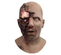 Maschera Halloween Horror, Maschera Inquietante Monster, Maschere Spaventose Realizzata in Lattice per Adulti, Uomini e Donne, Feste di Halloween e Carnevale (yellow #13, One Size)