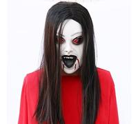 Maschera Halloween Horror Per Adulti,Maschere Spaventose In Lattice,Ghost Face Masks,Maschere Dal Design Traspirante Con Tono Della Pelle Realistico, Morbide Ed Elastiche, Resistenti Allo Strappo (c)