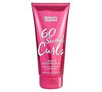 Maschera idratante 60 Second Curls di Umberto Giannini da 1 minuto, 200 ml