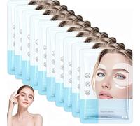 Maschera Idratante Contorno Occhi - Patch Portatili per Occhiaie, Gonfiore e Stanchezza - Lenitivi e Idratanti: Ideali per Chi Fa Tardi la Notte e per Pelli Sensibili (10Pezzo)