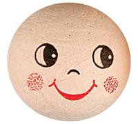 Maschera in cotone compresso. 30 mm, 10 pezzi.