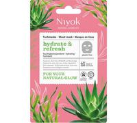 Maschera in fogli Niyok hydrate & refresh