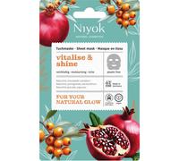 Maschera in fogli Niyok per vitalizzare e brillare
