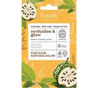 Maschera in fogli Niyok rivitalizzante e luminosa