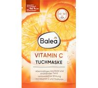 Maschera in foglio per vitamina C, 1 pezzo - Marca DM Germania - Compatibile con balea - Tuchmaske Vitamina C, 1 St